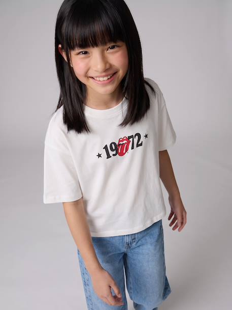 T-shirt Rolling Stones écru - vertbaudet enfant 