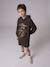 Sweatjurk met capuchon ROLLING STONES antraciet - vertbaudet enfant 