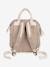 Sac à dos à langer Wellington beige chiné+Bleu marine+marron+marron imprimé - vertbaudet enfant 
