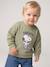 Sweat Snoopy bébé garçon kaki - vertbaudet enfant 