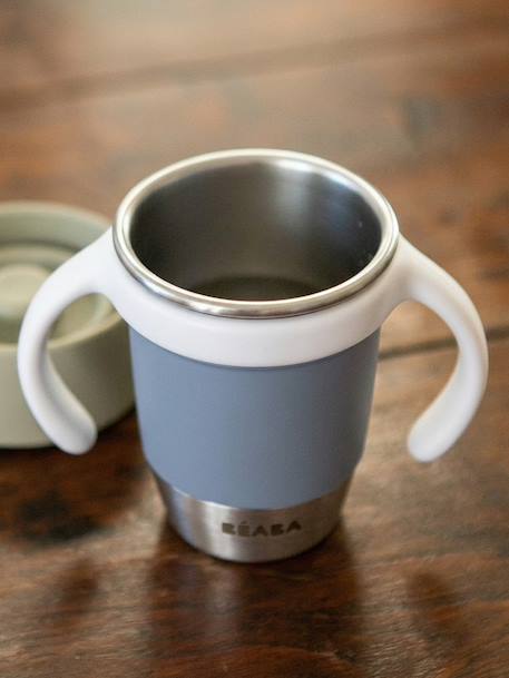 Tasse d'apprentissage Click et drink bleu - vertbaudet enfant 