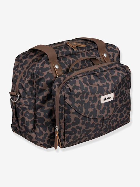 Sac à langer Genève II beige imprimé+BLEU MARINE+gris chiné+marron+noir imprimé+Vert sauge - vertbaudet enfant 