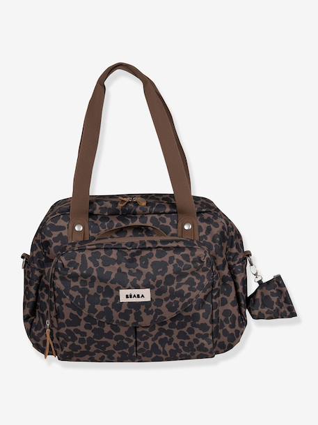 Luiertas Genève II BEABA beige, bedrukt+bruin+DONKERBLAUW+gemêleerd grijs+saliegroen+zwart, bedrukt - vertbaudet enfant 