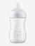 Fles 260 ml PHILIPS AVENT Natural Response AirFree blauw+doorzichtig - vertbaudet enfant 