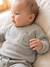Sweatshirt en broek babyset ijsblauw - vertbaudet enfant 