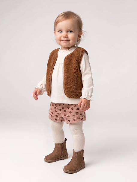 Ensemble bébé fille 3 pièces blush - vertbaudet enfant 