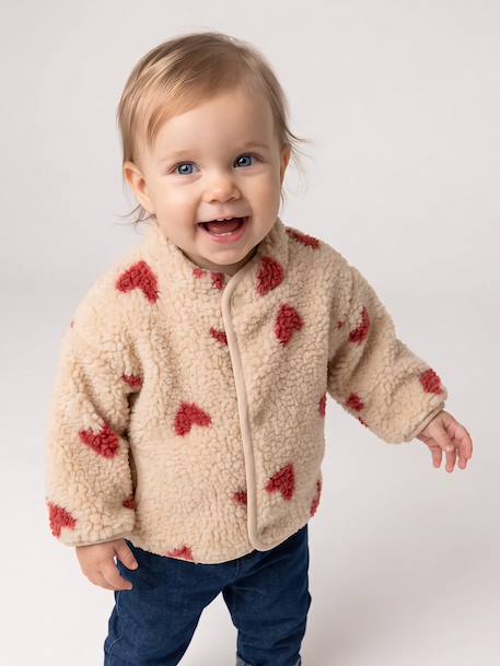 Blouson bébé fille beige - vertbaudet enfant 