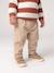 Babyjongensbroek van ribfluweel beige - vertbaudet enfant 