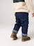 Pantalon battle bébé en denim denim brut - vertbaudet enfant 