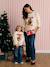 Dames kerstsweater Family Capsule vanille - vertbaudet enfant 