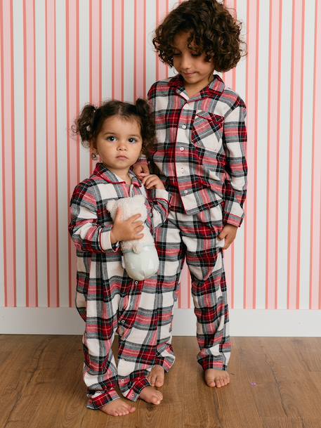 Pyjama enfant garçon Capsule Famille rouge - vertbaudet enfant 