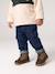 Pantalon battle bébé en denim denim brut - vertbaudet enfant 