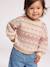 Babytrui met jacquardmotief rozen - vertbaudet enfant 