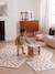 Grand tapis 9 dalles en mousse beige+écru+mauve+rose+rouge - vertbaudet enfant 