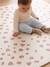 Groot tapijt met 9 schuimtegels beige+ecru+rood+rozen+zachtpaars - vertbaudet enfant 
