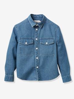 Garçon-Chemise-Chemise en denim garçon CYRILLUS