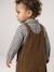 Babykledingset met tuinbroek en blouse olijf - vertbaudet enfant 