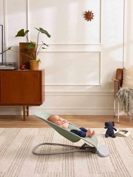 BABYBJORN wipstoel Begin groen+zandbeige - vertbaudet enfant 