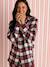 Pyjama femme flanelle Capsule Famille rouge - vertbaudet enfant 