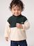 Fleece babysweater met opstaande kraag dennen - vertbaudet enfant 