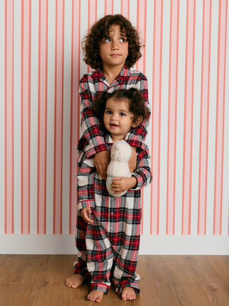 Pyjama bébé Capsule Famille rouge - vertbaudet enfant 