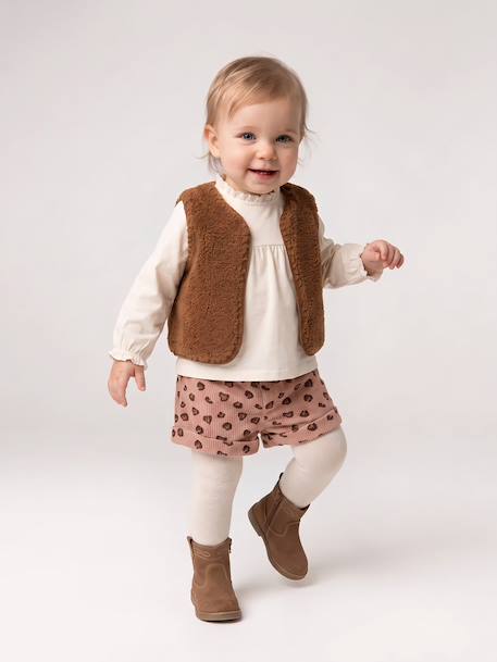 Ensemble bébé fille 3 pièces blush - vertbaudet enfant 