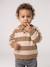 Gestreepte babypolotrui taupe - vertbaudet enfant 