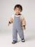 Set tuinbroek en sweater baby jongen grijsblauw - vertbaudet enfant 
