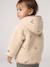 Baby sherpijas met capuchon vanille - vertbaudet enfant 