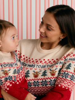 Zwangerschapskleding-Trui, vestje-Kersttrui voor aanstaande mama