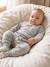 Ensemble sweat et pantalon naissance bébé garçon bleu glacier - vertbaudet enfant 