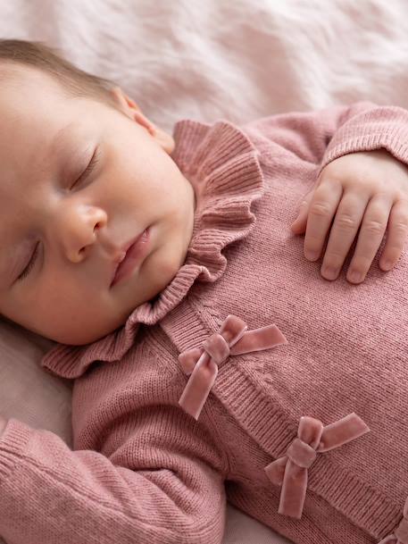 Ensemble bébé fille en tricot blush - vertbaudet enfant 