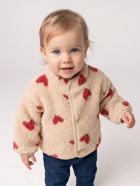 Blouson bébé fille beige - vertbaudet enfant 