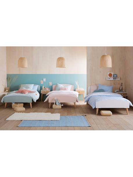 Kinderbed CONFETTI roze+Wit/hout - vertbaudet enfant 