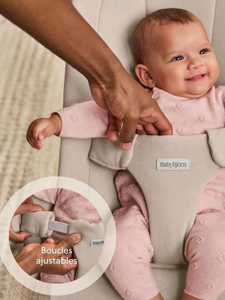 BABYBJORN wipstoel Begin groen+zandbeige - vertbaudet enfant 