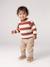 Pull bébé garçon manches longues marine+terracotta - vertbaudet enfant 