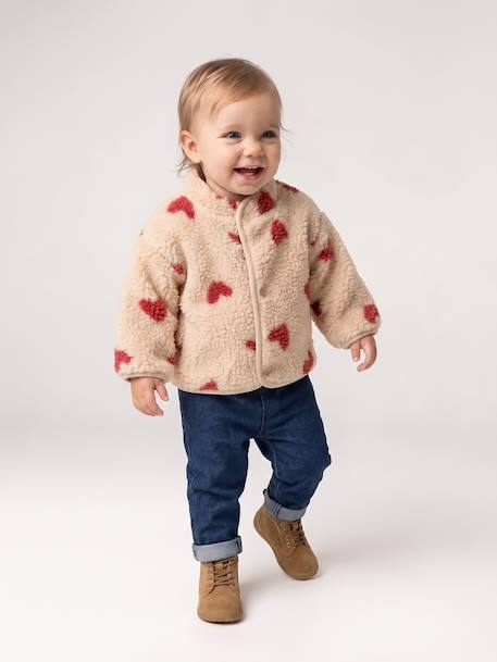 Blouson bébé fille beige - vertbaudet enfant 