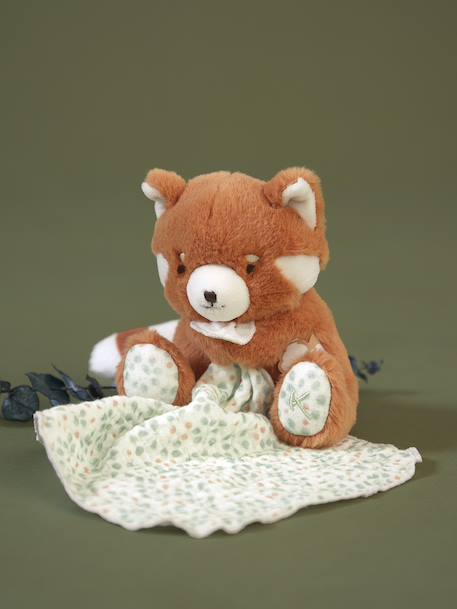 Doudou panda roux orange - vertbaudet enfant 