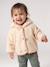 Manteau à capuche bébé fille vanille - vertbaudet enfant 