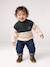 Fleece babysweater met opstaande kraag dennen - vertbaudet enfant 