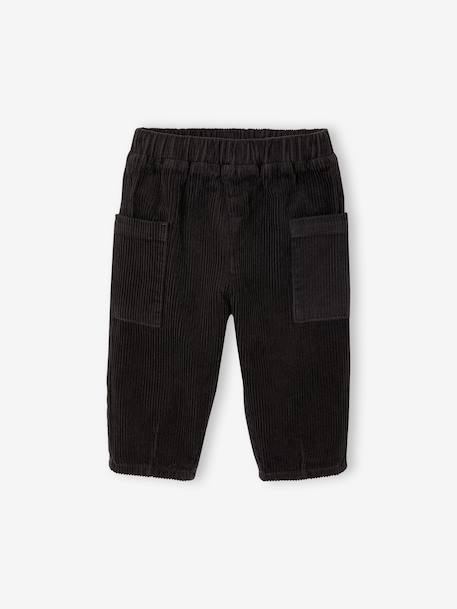 3-delige babyset jongen antraciet - vertbaudet enfant 