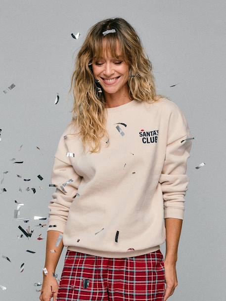 Pyjama 2 pièces femme Capsule Famille rouge - vertbaudet enfant 