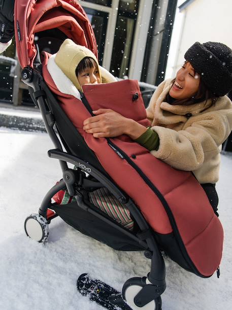 Voetenzak YOYO5 STOKKE taupe+terracotta+zwart - vertbaudet enfant 