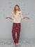 Pyjama 2 pièces femme Capsule Famille rouge - vertbaudet enfant 