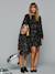 Robe courte manches longues Capsule Famille chocolat - vertbaudet enfant 