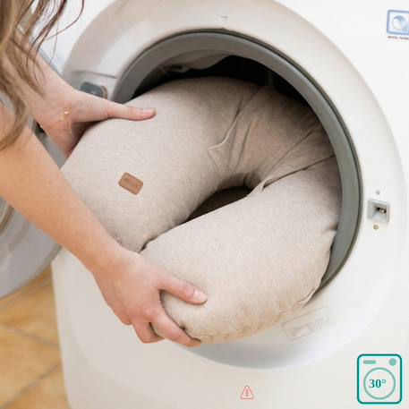 Little Warmy BEABA beige+bruin, bedrukt - vertbaudet enfant 