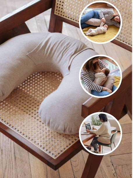 Little Warmy BEABA beige+bruin, bedrukt - vertbaudet enfant 
