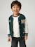Sweat teddy garçon marine+vert sapin - vertbaudet enfant 