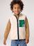 Sherpa bodywarmer jongen ecru+karamel - vertbaudet enfant 