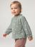 Babyshirt met lange mouwen en print saliegroen+vanille - vertbaudet enfant 